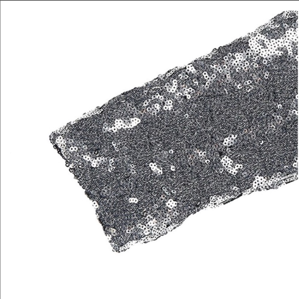 Restocking Silver Duchess Balayage Sequin Blazer - image 5